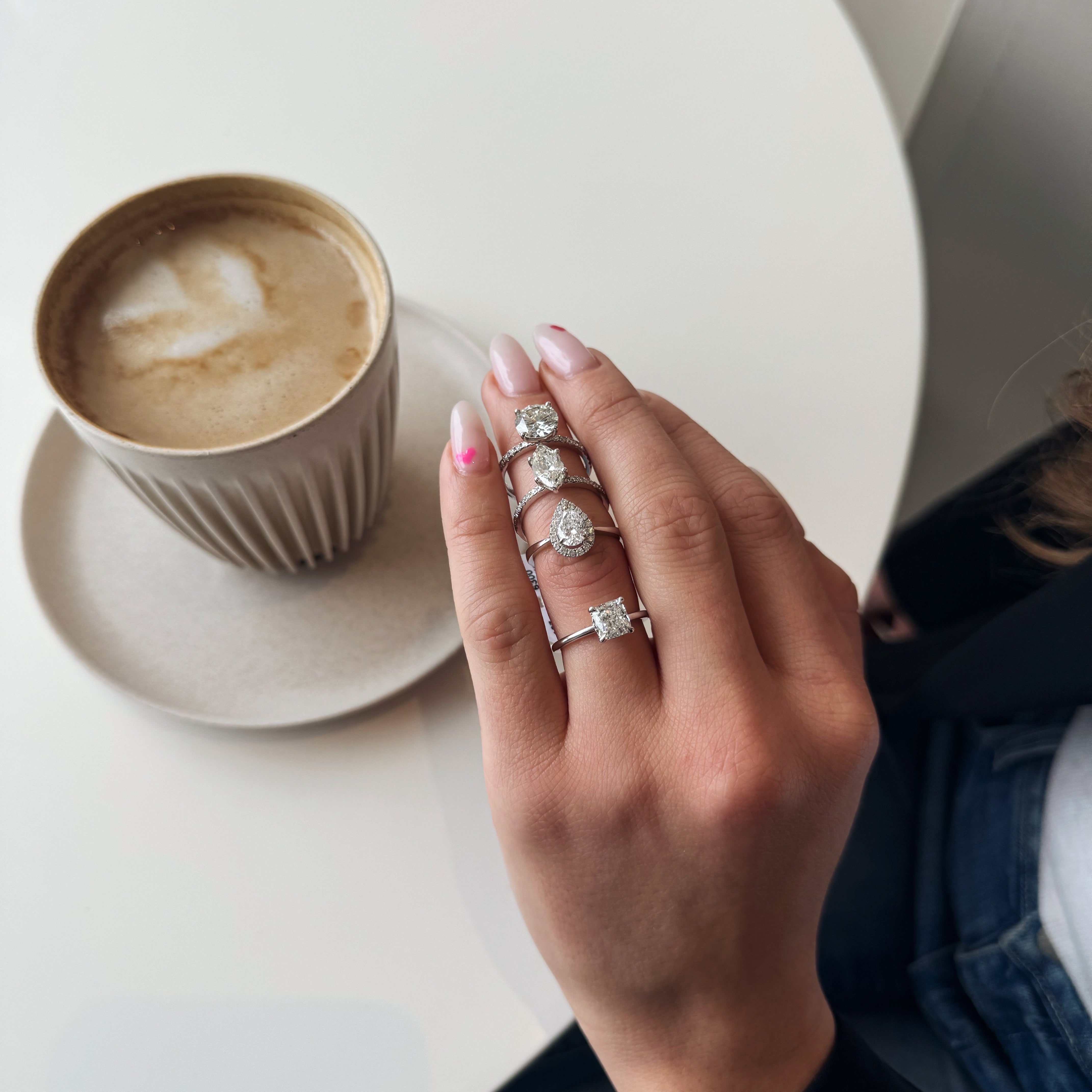 Radiant Cut Diamond Ring-Diamond-Bijoux Village Fine Jewellers