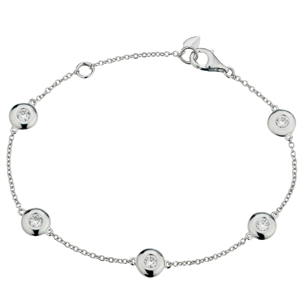 Diamond Bezel-Set Bracelet-Diamond-Bijoux Village Fine Jewellers