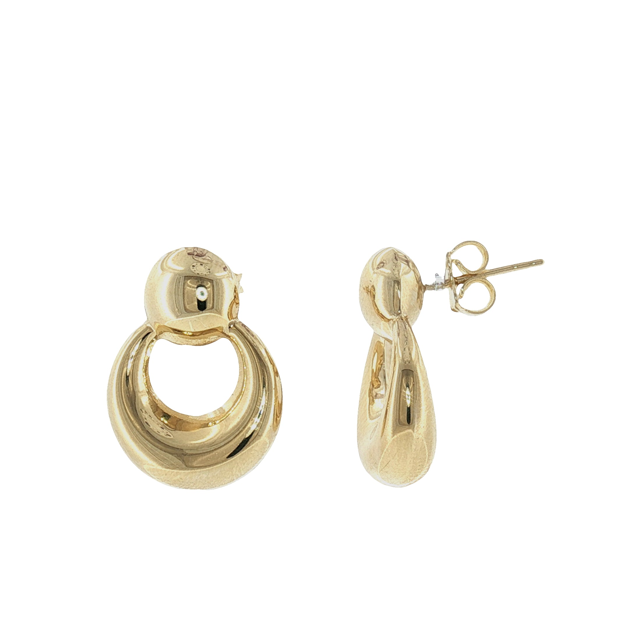 Luna Orb Drop Earrings-Bijoux Village Fine Jewellers