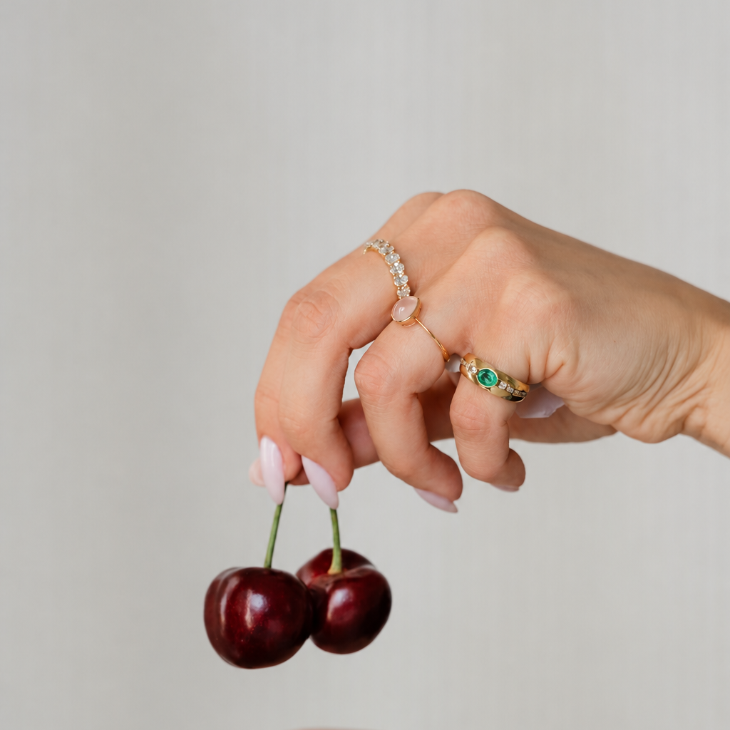 Estate Emerald & Diamond Ring-Bijoux Village Fine Jewellers
