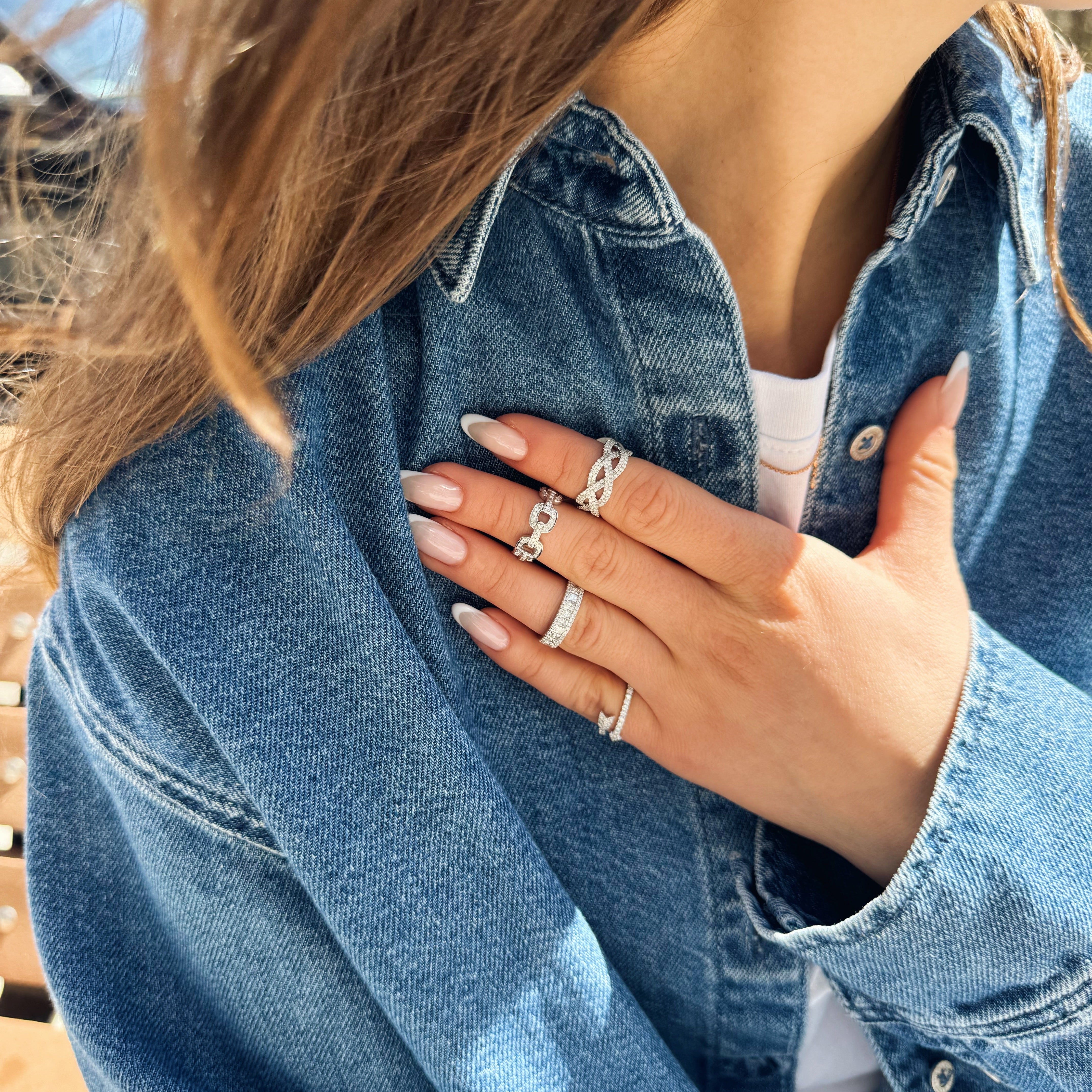 Diamond Weave Ring – 1.15 CT-Bijoux Village Fine Jewellers