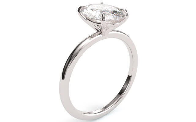 Oval Cut Diamond Ring-Bijoux Village Fine Jewellers