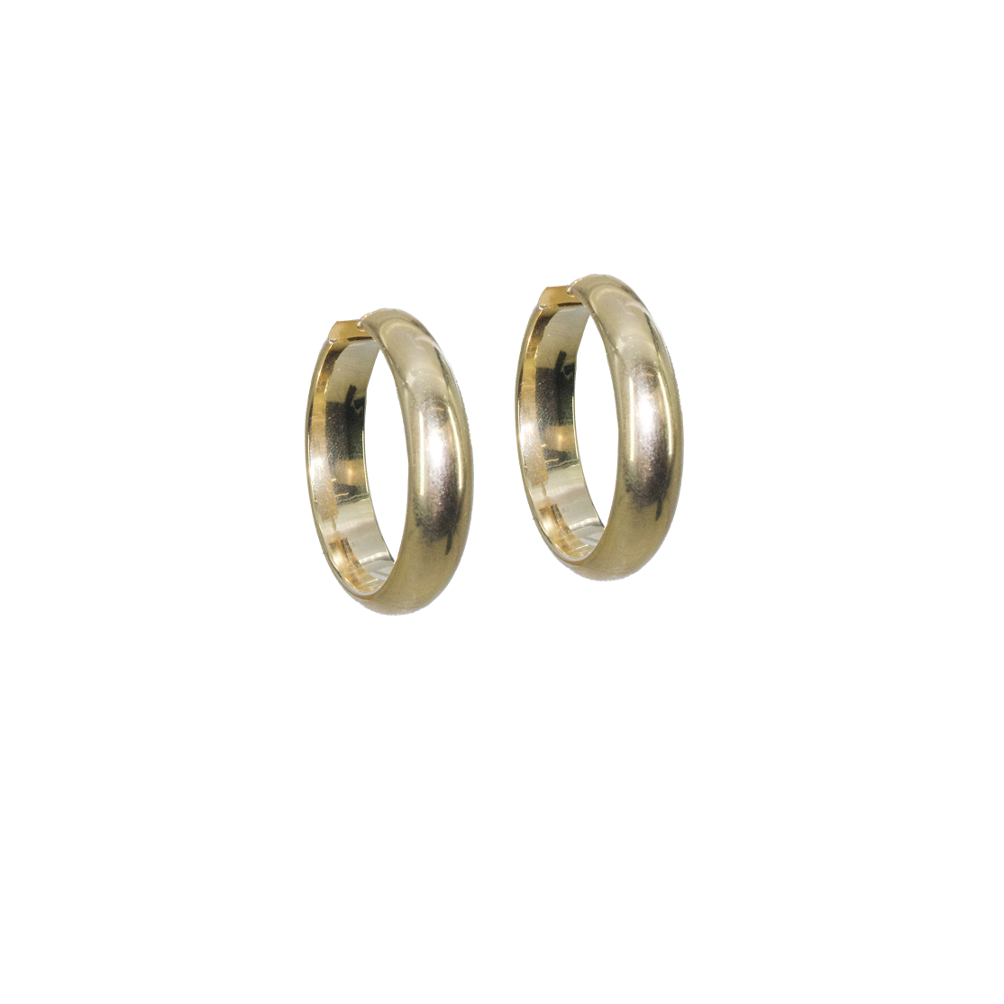 Classic Huggie Hoop Earrings-14 Karat-Bijoux Village Fine Jewellers
