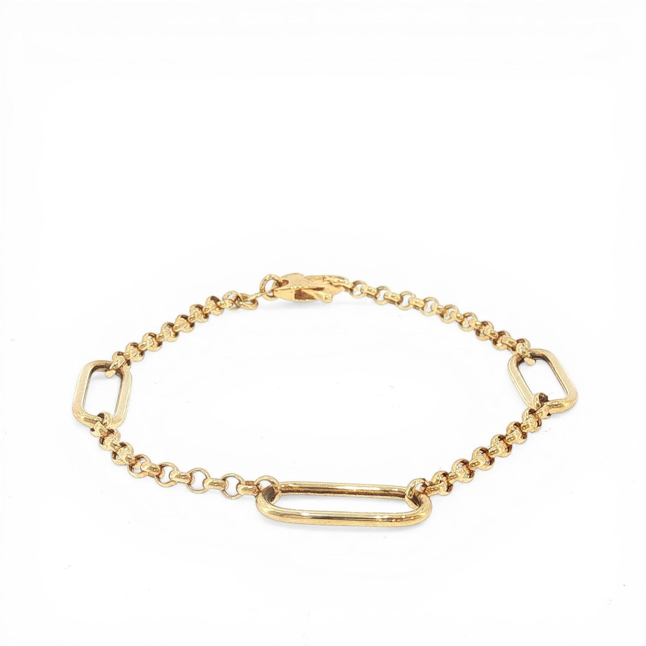 Classic Link 14K Yellow Gold Bracelet-Bijoux Village Fine Jewellers