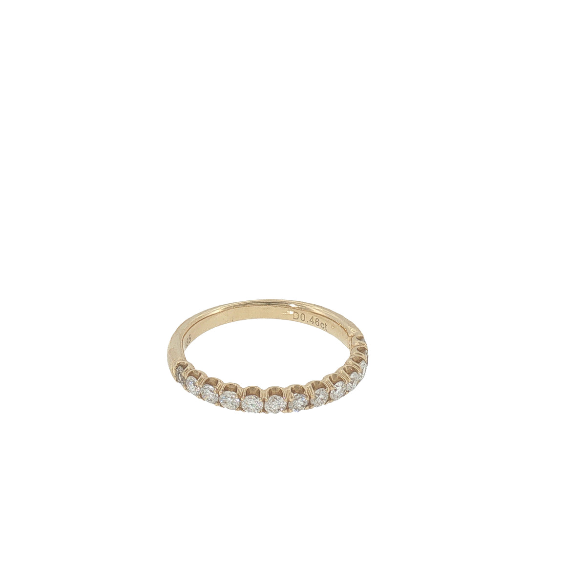 14K Yellow Gold Natural Diamond Band-Bijoux Village Fine Jewellers