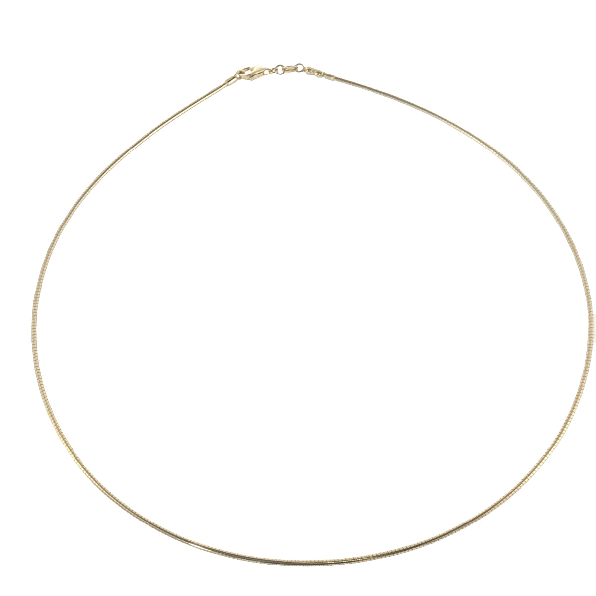 14K Yellow Gold Cord Necklace-Bijoux Village Fine Jewellers