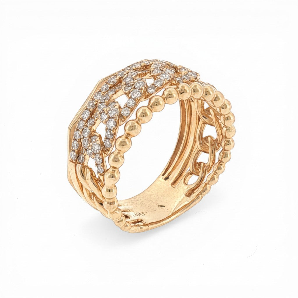 Diamond Pavé Multi-Band Ring-Bijoux Village Fine Jewellers