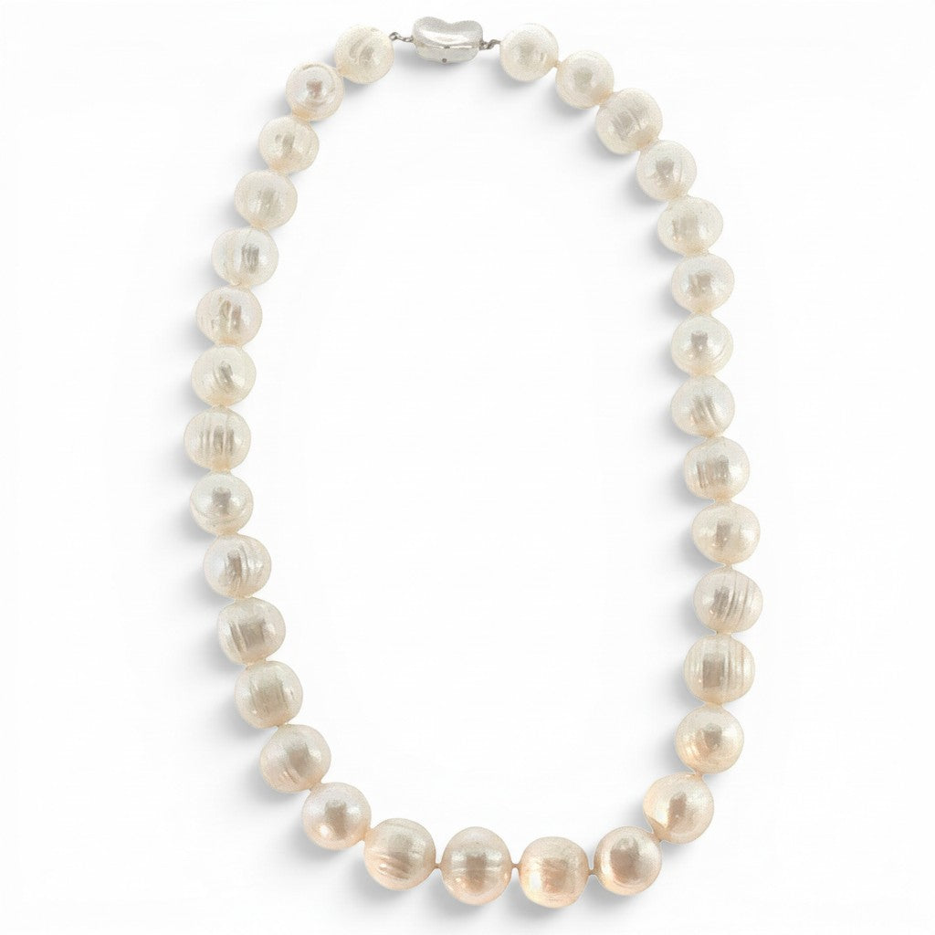 Classic Freshwater Pearl Necklace-Bijoux Village Fine Jewellers