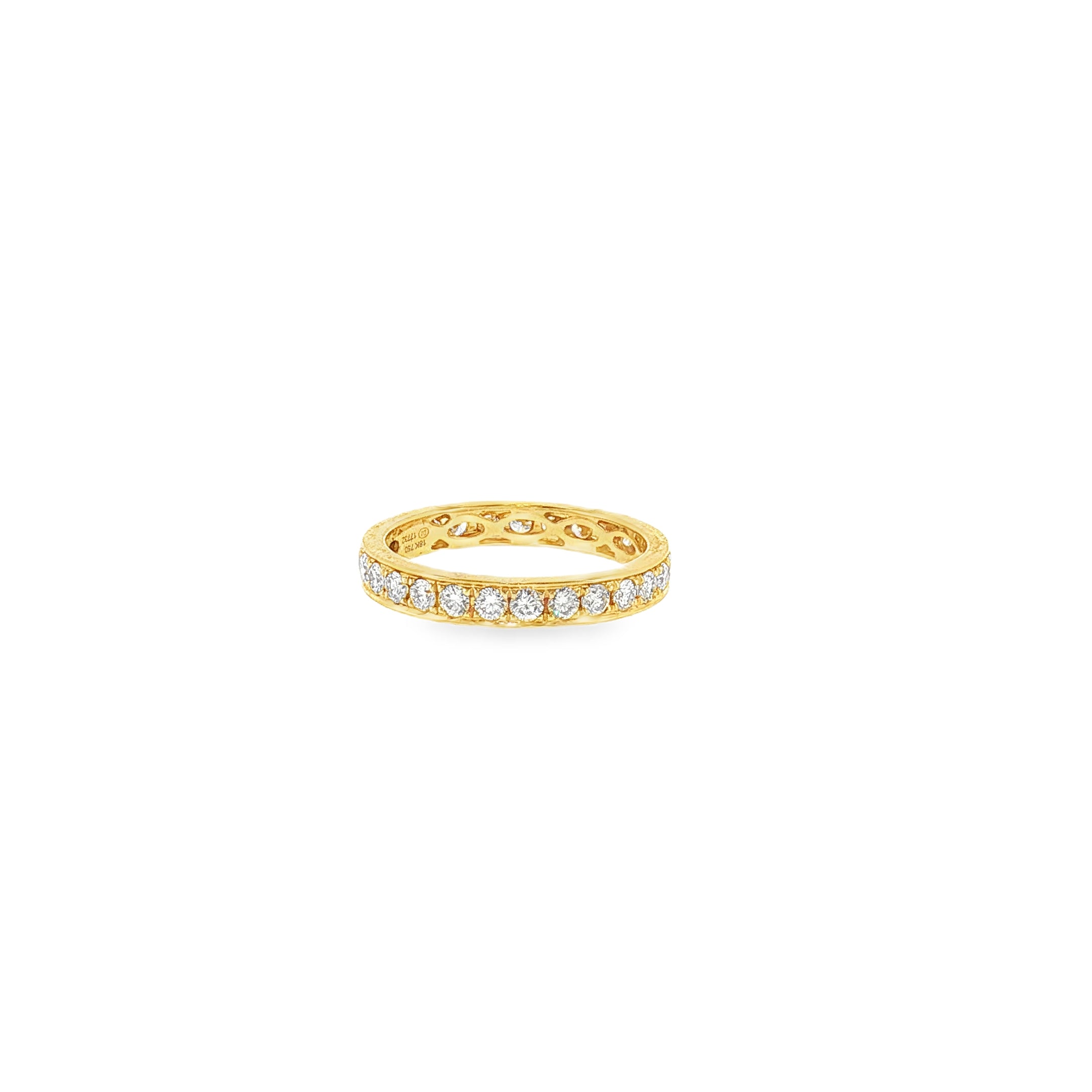Diamond Pavé Eternity Band-Bijoux Village Fine Jewellers