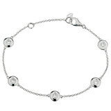 Diamond Bezel-Set Bracelet-Diamond-Bijoux Village Fine Jewellers