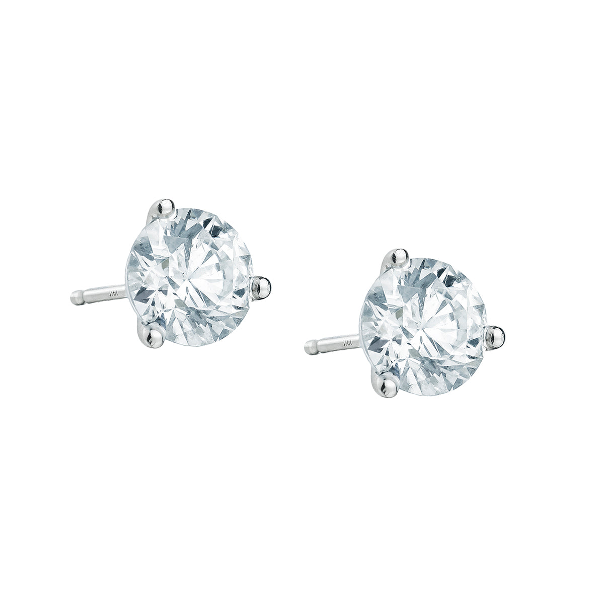 Diamond Stud Earrings-Bijoux Village Fine Jewellers