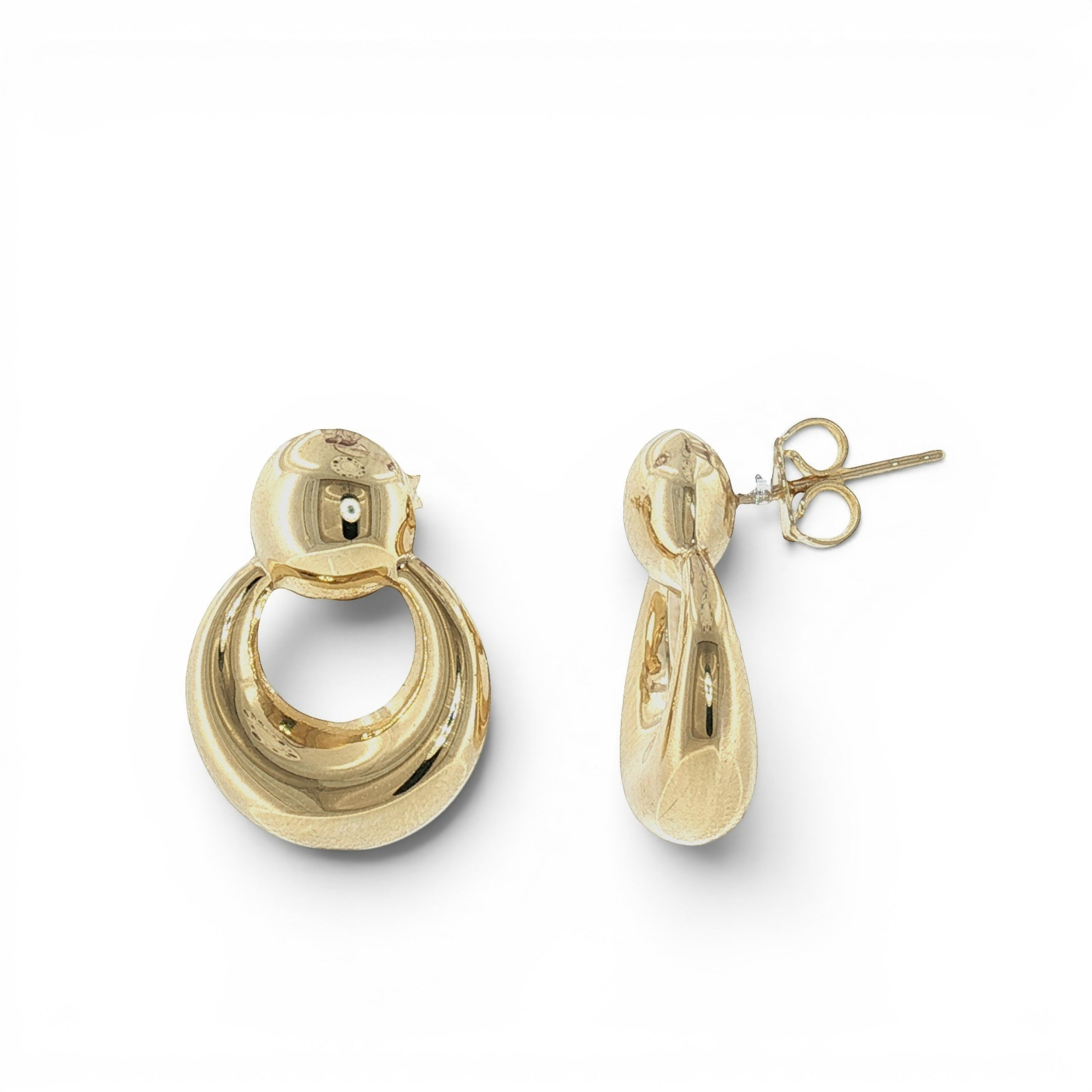 Luna Orb Drop Earrings-Bijoux Village Fine Jewellers