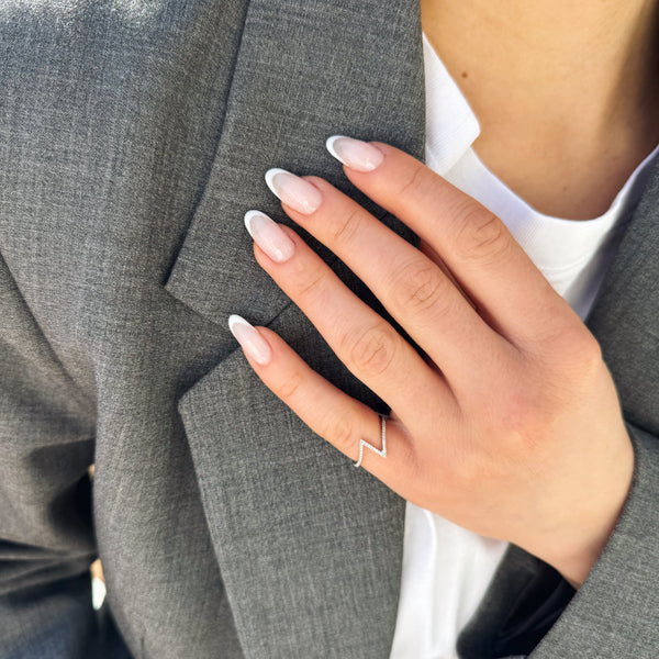 Geometric Diamond Ring-Bijoux Village Fine Jewellers