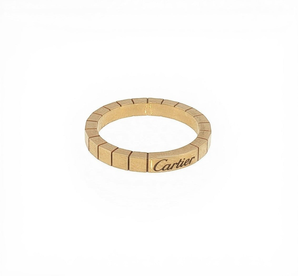 Estate Cartier 18K Gold Band-Bijoux Village Fine Jewellers