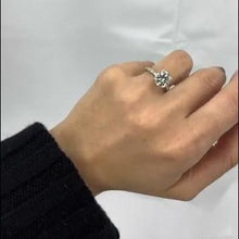 Load image into Gallery viewer, Round Brilliant Cut Diamond Engagement Ring-engagement ring-Bijoux Village Fine Jewellers
