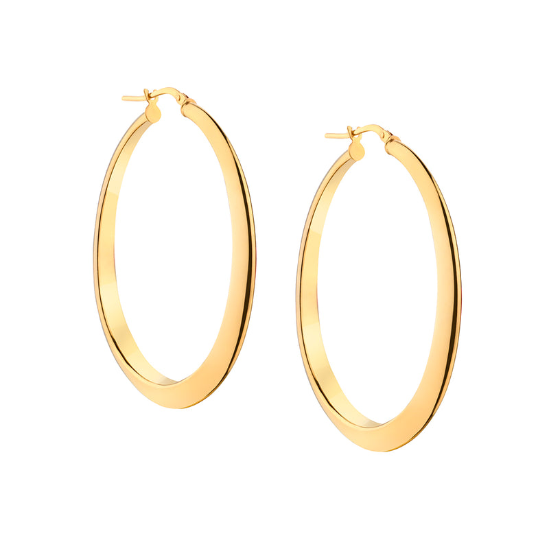 Classic Hoop Earrings-Bijoux Village Fine Jewellers
