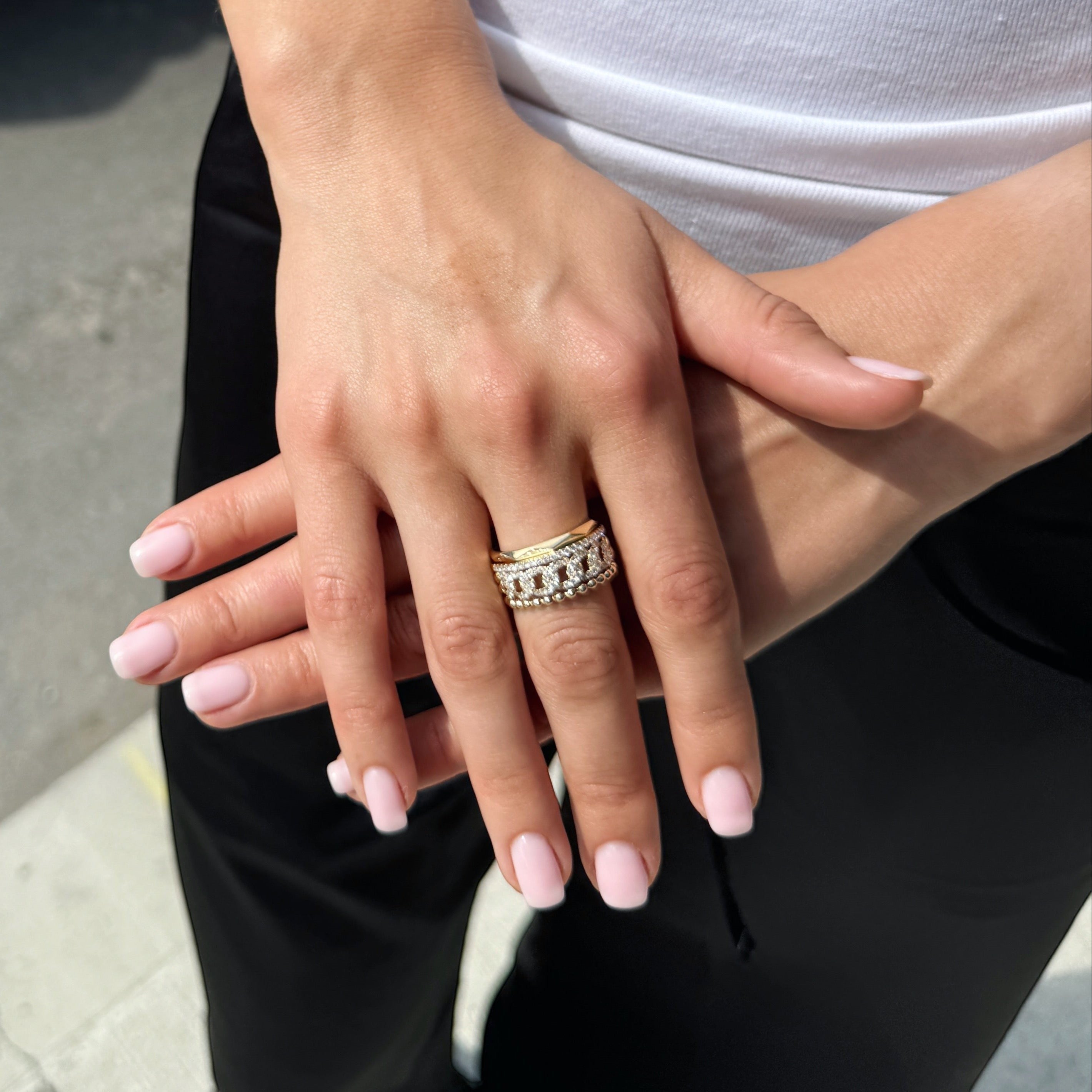 Diamond Pavé Multi-Band Ring-Bijoux Village Fine Jewellers