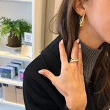 Twisted Hoops-14 Karat-Bijoux Village Fine Jewellers