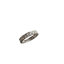 Load image into Gallery viewer, White Gold Diamond Eternity Band-rings-Bijoux Village Fine Jewellers
