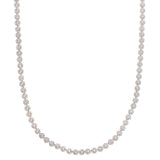 Luxe Round Tennis Necklace-18 Karat-Bijoux Village Fine Jewellers