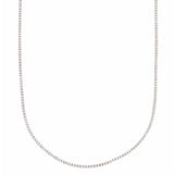 Classic Diamond Tennis Necklace-Bijoux Village Fine Jewellers