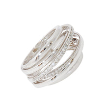 Load image into Gallery viewer, 18 Karat White Gold and Diamond Multi-Band Ring-rings-Bijoux Village Fine Jewellers
