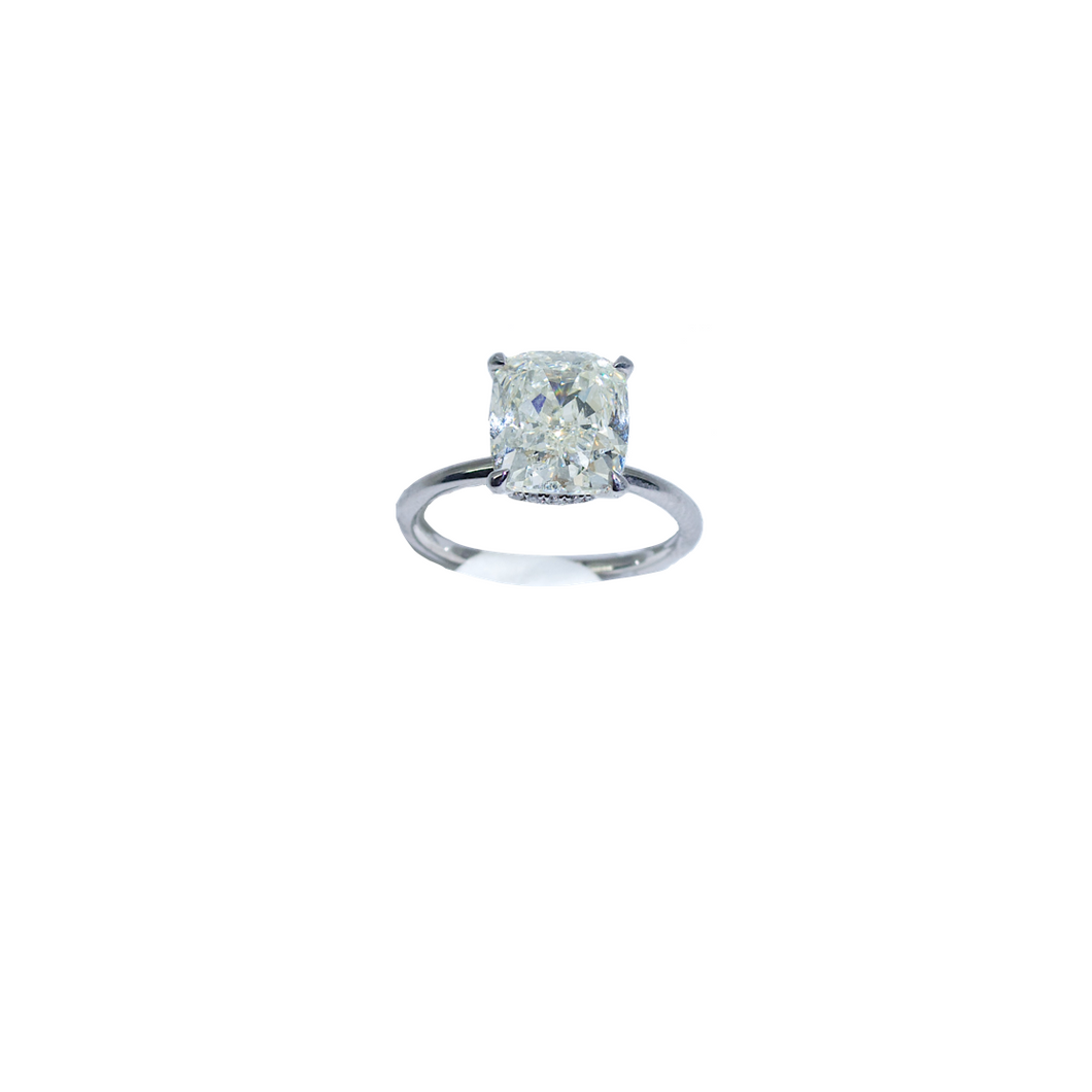 Radiant Cut Diamond Engagement Ring-rings-Bijoux Village Fine Jewellers