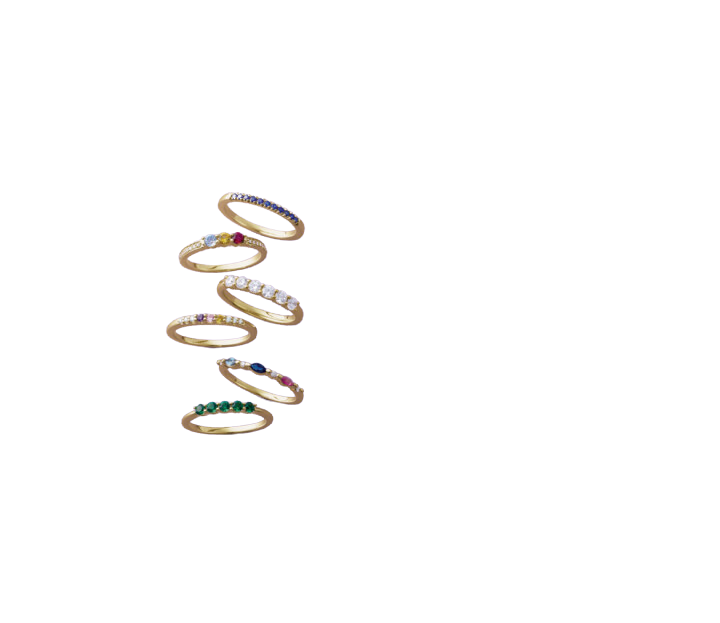 Family Birthstone Ring-Bijoux Village Fine Jewellers