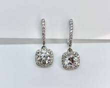 Load image into Gallery viewer, &quot;Aurora&quot;- Diamond Drop Earrings-earring-Bijoux Village Fine Jewellers

