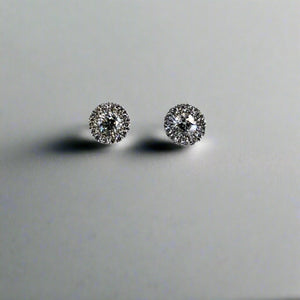 "Clementine" - Diamond Stud Earrings-earring-Bijoux Village Fine Jewellers