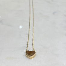 Load image into Gallery viewer, 14 Karat Yellow Gold Heart Pendant Necklace-necklace-Bijoux Village Fine Jewellers
