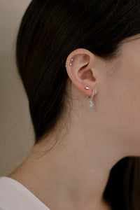 "Billie" - Diamond Drop Earrings-earring-Bijoux Village Fine Jewellers
