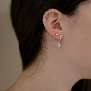 "Billie" - Diamond Drop Earrings-earring-Bijoux Village Fine Jewellers