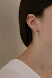 "Beatrice" - Diamond Drop Earrings-earring-Bijoux Village Fine Jewellers