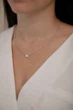 Load image into Gallery viewer, &quot;Margot&quot; - Solitaire Diamond Necklace-Necklace-Bijoux Village Fine Jewellers
