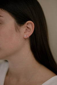 "Marlowe" - Diamond Stud Earrings-earring-Bijoux Village Fine Jewellers