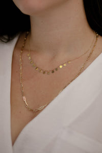 "Diana"- Disc Necklace-Necklace-Bijoux Village Fine Jewellers