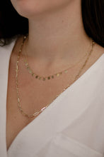 Load image into Gallery viewer, &quot;Penelope&quot; - Paper Clip Necklace-Necklace-Bijoux Village Fine Jewellers
