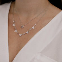 Load image into Gallery viewer, &quot;Palmer&quot; - Floating Diamond Necklace-Necklace-Bijoux Village Fine Jewellers
