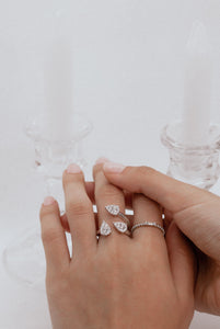 "Delilah" - Beaded Diamond Ring-rings-Bijoux Village Fine Jewellers