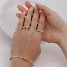 Load image into Gallery viewer, &quot;Cora&quot; - Baguette Diamond Band-rings-Bijoux Village Fine Jewellers
