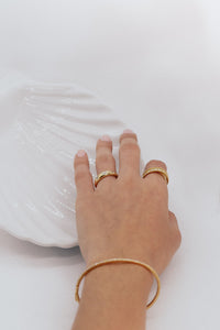 "Lucy" - Beaded Cross Ring-rings-Bijoux Village Fine Jewellers