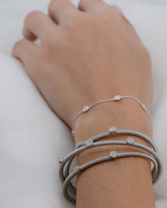"Mya" - Diamond Bracelet-Bracelet-Bijoux Village Fine Jewellers