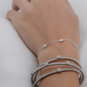 "Mya" - Diamond Bracelet-Bracelet-Bijoux Village Fine Jewellers