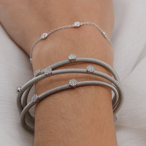 "Mya" - Diamond Bracelet-Bracelet-Bijoux Village Fine Jewellers