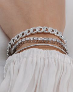 "Ivanka" - Diamond Tennis Bracelet-Bracelet-Bijoux Village Fine Jewellers