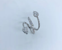 Load image into Gallery viewer, &quot;Snakey&quot; - 3 Row Diamond Band-rings-Bijoux Village Fine Jewellers
