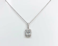 Load image into Gallery viewer, &quot;Nora&quot; - Solitaire Diamond Necklace-Necklace-Bijoux Village Fine Jewellers
