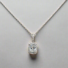 Load image into Gallery viewer, &quot;Nora&quot; - Solitaire Diamond Necklace-Necklace-Bijoux Village Fine Jewellers
