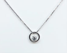 Load image into Gallery viewer, &quot;Palmer&quot; - Floating Diamond Necklace-Necklace-Bijoux Village Fine Jewellers
